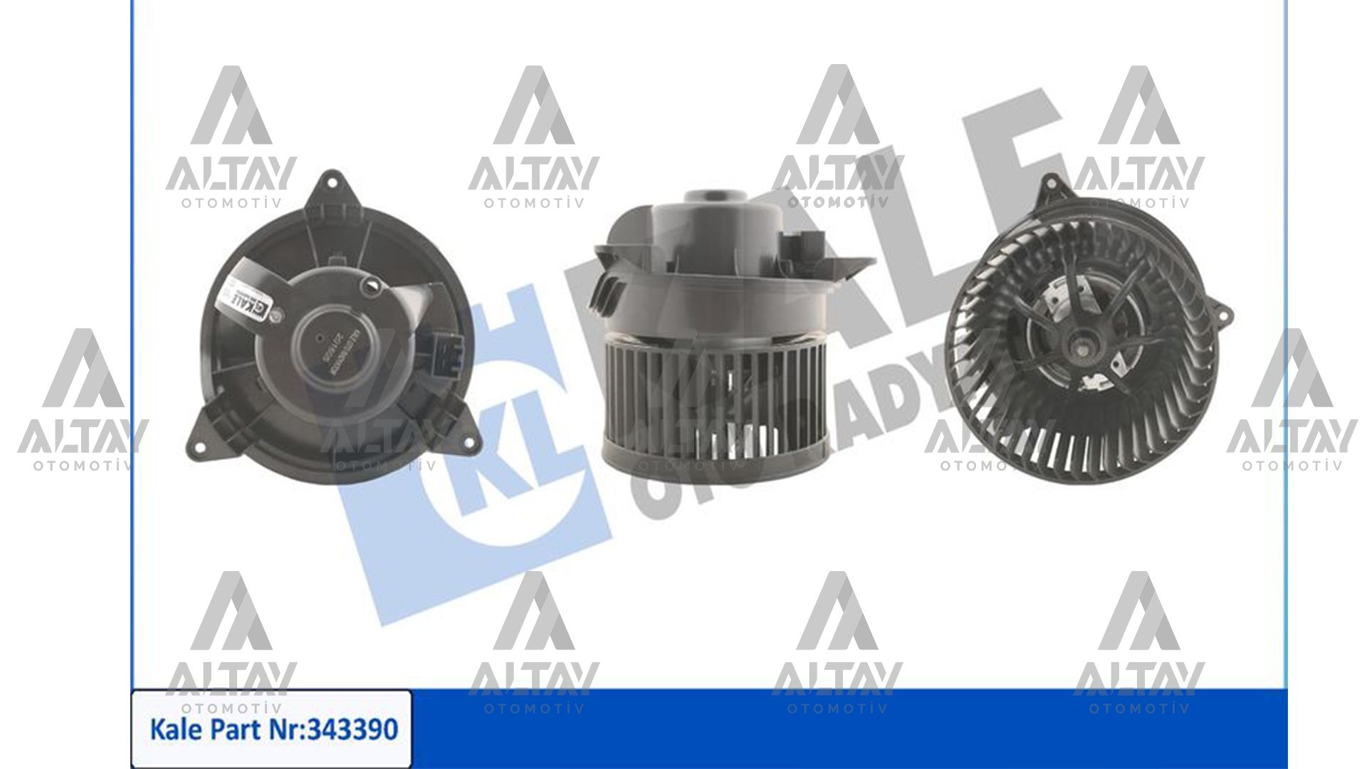Ford Connect Radyatör Fan ve Motoru 1998-2013 Ford Connect Radyatör Fan ve Motoru 1998-2013